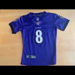 NWT Baltimore Ravens Lamar Jackson women’s jersey